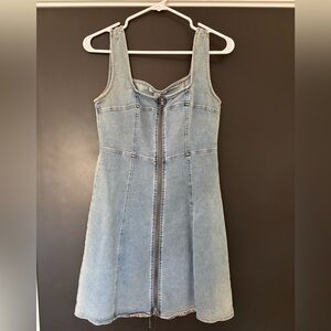 RSQ Light Blue Denim Mini Dress
